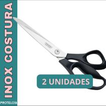 KIT 02 Tesoura Multiuso e Cozinha Aço Inox Tramontina Culinário