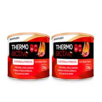 Kit 02 Thermo Active Lata 250g Frutas Cítricas Maxinutri