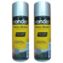 Kit 02 tinta spray aluminio brilhante 350ml vonder Kit 02 tinta spray aluminio brilhante 350ml vonder