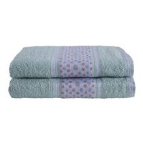 Kit 02 Toalhas de Banho Poá Teen