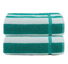 Kit 02 Toalhas de Praia e Piscina Banhão Hotel Pousada Lufamar 80x150 450gr/m² - Ipanema