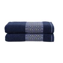 Kit 02 Toalhas Madrid ul 1,50m - 100% Algodão