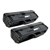 Kit 02 toner 105a 107a 107w Mfp 135a 135w 137fnw SEM CHIP Compatível