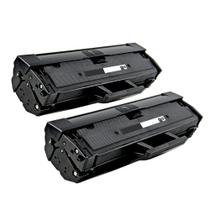 Kit 02 toner Compatível 105a W1105a SEM CHIP - 107a 107w 135a 135w NOVO