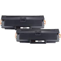 kit 02 toner W1105a 105a compatível Sem Chip para impressoras HP 107a, 107w, mfp135, mfp135w, mfp137, mfp137fnw 1k