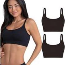 Kit 02 Top Power Básico Lupo Sem Costura Loba Feminino Adulto Kit 02 Top Power Básico Lupo Sem Costura Loba Feminino Adulto