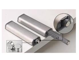 Kit 02 Toque Fecho Magnético Reforçado Porta Gavetas Armários