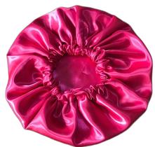 Kit 02 Toucas De Cetim Lux Antifrizz Dormir Toca Seda - Pink Kit 02 Toucas De Cetim Lux Antifrizz Dormir Toca Seda - Pink