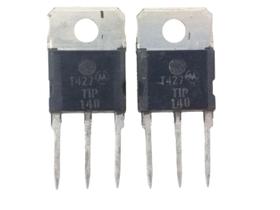 Kit 02 transistor tip140 60v 10a antigo original motorola