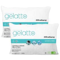 Kit 02 Travesseiros Altenburg Gelatto Suporte Firme Toque Gelado