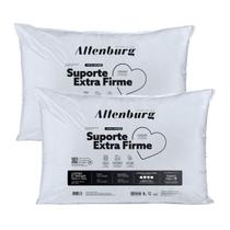 Kit 02 Travesseiros Altenburg Suporte Extra Firme 0,50x0,70m 180 Fios