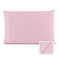 Kit 02 Travesseiros ALTO e MACIO com 02 Fronhas de Algodão percal 180 fios 70x50 cm com enchimento de silicone Kit 02 Travesseiros ALTO e MACIO com 02 Fronhas de Algodão percal 180 fios 70x50 cm com enchimento de silicone