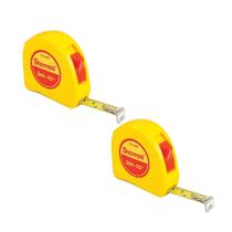 Kit 02 Trenas de Bolso Starrett 3m STS12-3ME Resistente, Precisa e com Trava Profissional Único