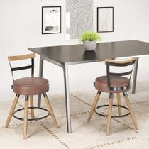 Kit 02 un. Cadeiras Moscou - Pés Palito Dreamy House