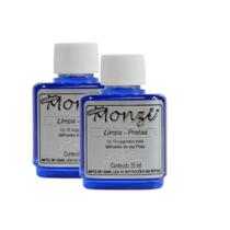 KIT 02 Un Limpa Prata Monzi 35ml - Original