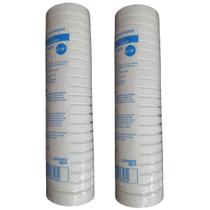 KIT 02 UN Pré Filtro Refil Pp Ranhurado 9,1/8 Para Aqualimp - 1134a/d KIT 02 UN Pré Filtro Refil Pp Ranhurado 9,1/8 Para Aqualimp - 1134a/d