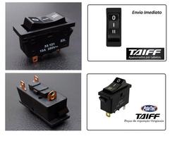 Kit 02 unidades Chave Interruptor para Secador De Cabelo Taiff RS3 33121 Kit 02 unidades Chave Interruptor para Secador De Cabelo Taiff RS3 33121