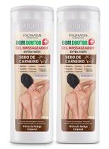 Kit 02 Unidades Gel Massageador Bom Doutor - FACINATUS - Para auxiliar no Alivio da Fadiga