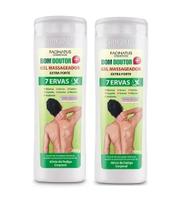 Kit 02 Unidades Gel Massageador Bom Doutor - FACINATUS - Para auxiliar no Alivio da Fadiga