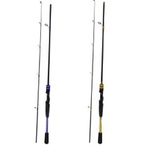Kit 02 Varas de Carbono Molinete 1,60m 25lb Mix Carbon 2 Partes Kit 02 Varas de Carbono Molinete 1,60m 25lb Mix Carbon 2 Partes