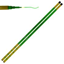 Kit 02 Varas Telescópica JP Bamboo Strong Green Jaú Pesca
