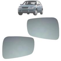 Kit 02 Vidro Lente Retrovisor Gol G3 1999 Até 2003 Kit 02 Vidro Lente Retrovisor Gol G3 1999 Até 2003