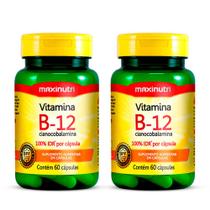Kit 02 Vitamina B12 100% IDR 60 Cápsulas Maxinutri
