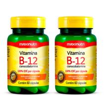 Kit 02 Vitamina B12 100% Idr 60 Cápsulas Maxinutri