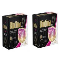 Kit 02 Vitamina Biotina 30mcg 60 Cápsulas - La San-Day Kit 02 Vitamina Biotina 30mcg 60 Cápsulas - La San-Day
