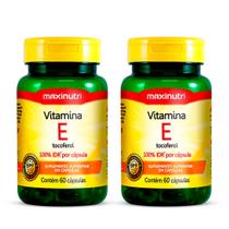 Kit 02 Vitamina E 100% IDR 60 Capsulas Maxinutri