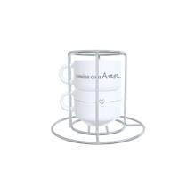 Kit 02 Xicaras 150ml - Café e Amor