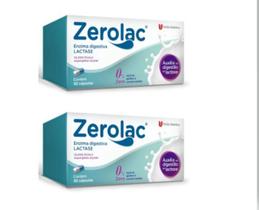 Kit 02 Zerolac Enzima Lactase 30Cps - União Química