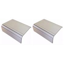 Kit 02un Esteiras Reta Flexível P/braço Sofá Bege Nude Kit 02un Esteiras Reta Flexível P/braço Sofá Bege Nude