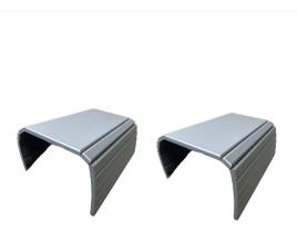 Kit 02un Esteiras Reta Flexível Para Braço Sofá Cinza Kit 02un Esteiras Reta Flexível Para Braço Sofá Cinza