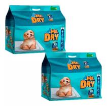 Kit 02un Tapete Higiênico Mr Dry 60x60 30 Unidades