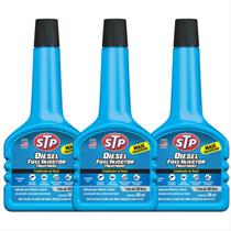 Kit 03 Aditivos para Combustível STP Diesel Fuel Treatment - 200ml - Trata até 200 Litros - Limpa Injetores - ST-3008BR