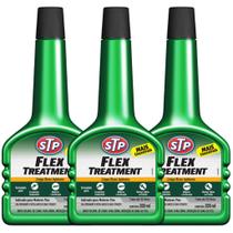 Kit 03 Aditivos para Combustível STP Flex Treatment - 200ml - Trata até 50 Litros - Limpa Injetores - ST-2085BR Kit 03 Aditivos para Combustível STP Flex Treatment - 200ml - Trata até 50 Litros - Limpa Injetores - ST-2085BR