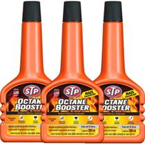 Kit 03 Aditivos para Combustível STP Octane Booster - 200ml - Trata até 50 Litros - Restaura Potência - ST-2090BR