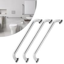 Kit 03 Alças Barra De Apoio 60cm Segurança Para Idosos Ou Deficientes com Dificuldade Motor
