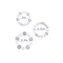Kit 03 Anéis masculinos Silicone