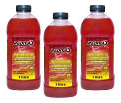 Kit 03 Anticorrosivo Motores Diesel Radiador 1l Radnaq 9060