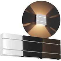 Kit 03 Arandela De Parede Slin Dois Fachos 110/220 Volts