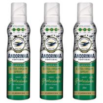 Kit 03 Azeite Andorinha Spray Extra Virgem 200ml Kit 03 Azeite Andorinha Spray Extra Virgem 200ml