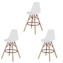 Kit 03 Banqueta Eiffel Preto