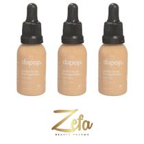 Kit 03 Base Fluída Make Bem Basiquinha 30ml Cor 02 - Dapop