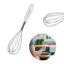 Kit 03 Batedor de Ovos Clara em Neve Cremes Fouet Aço Inox