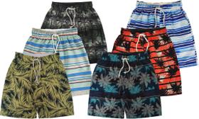 KIT 03 Bermudas Short Tactel - Surf Top