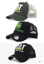 Kit 03 Bonés Trucker ABA CURVA Cat - LOJA RPERONI SHOES