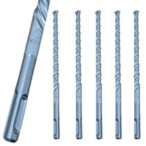 Kit 03 Broca Vídea SDS PLUS 6 8 e 10 x 260mm Concreto HTOM Kit 03 Broca Vídea SDS PLUS 6 8 e 10 x 260mm Concreto HTOM