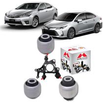Kit 03 buchas manga do eixo traseira corolla 2019 2020 2021 2022 2023 2024